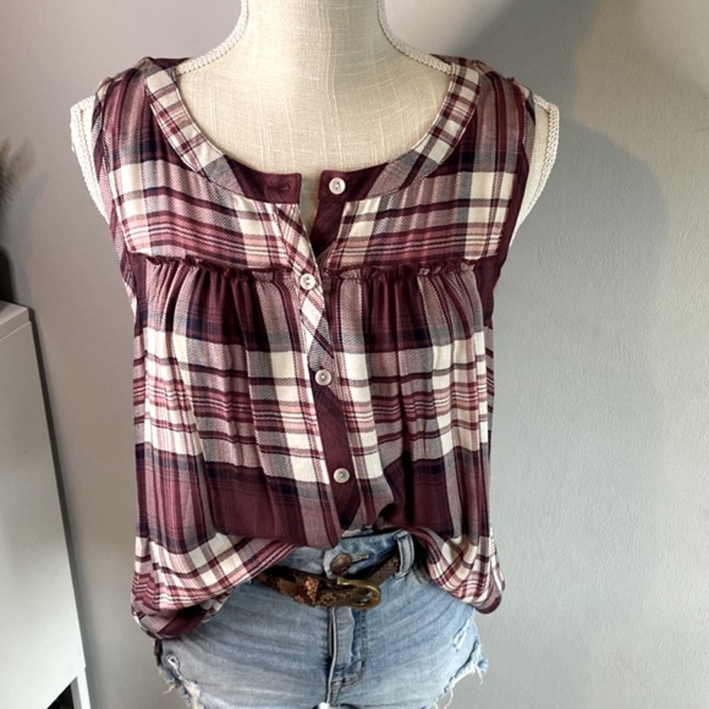 Flannel top - Picture 6 of 6